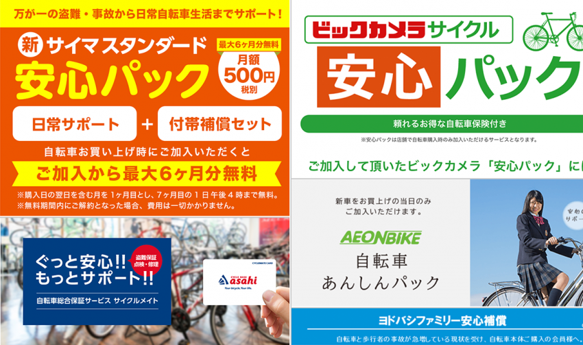 サイマ Cyma の自転車保険はお得なのか 他サービスと比較してみました