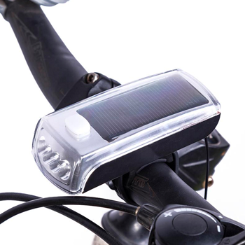自転車ライト_ソーラー充電式