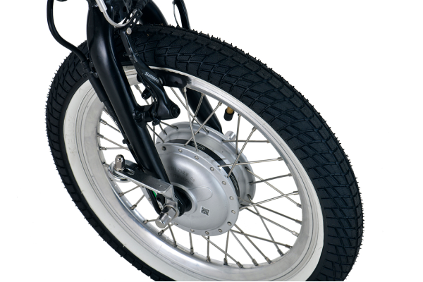 前輪アシスト設計でスムーズな走行