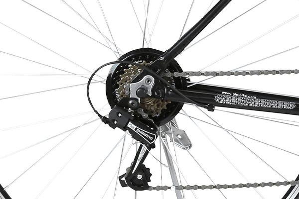 信頼のシマノ製変速機