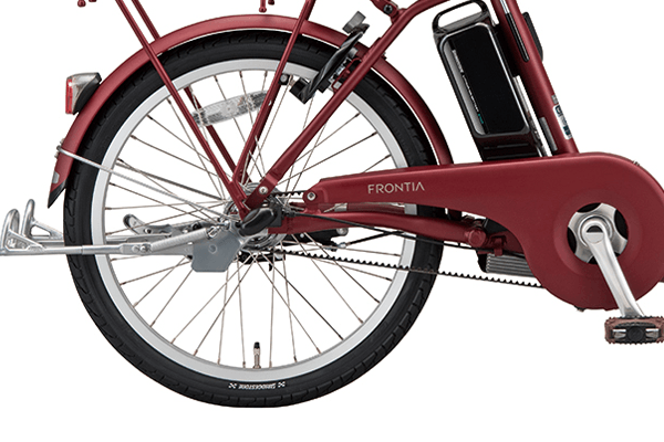 メンテナンスフリーのカーボンベルトドライブ