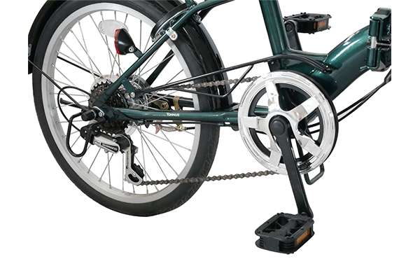 シマノ製6段変速機で快適な走行