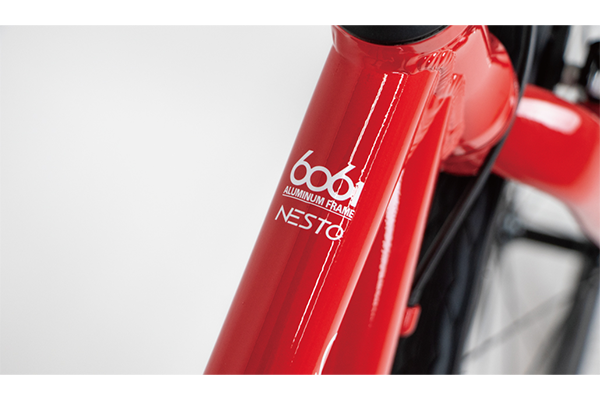 強度と軽量性を兼ね備えたフレーム