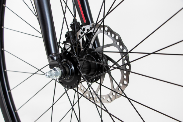 機械式ディスクブレーキで安全走行