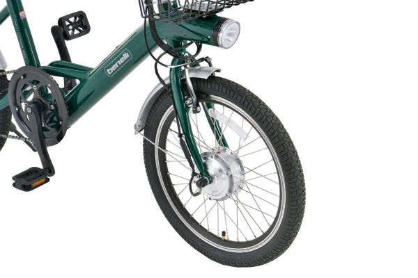 安定した走行を実現するフロントモーター