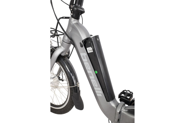 バッテリーを内蔵したスタイリッシュなデザイン