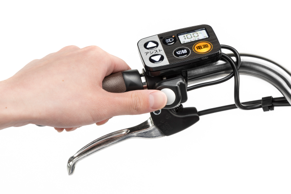 押しやすさが向上した押し歩きボタン