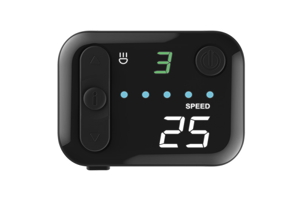 視認性の高い操作ディスプレイ