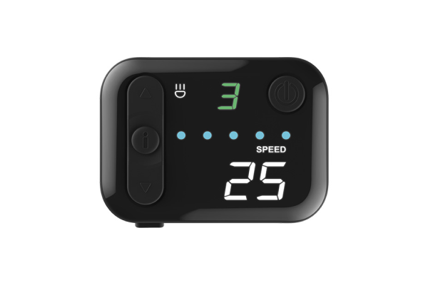 シンプル操作の高視認性ディスプレイ