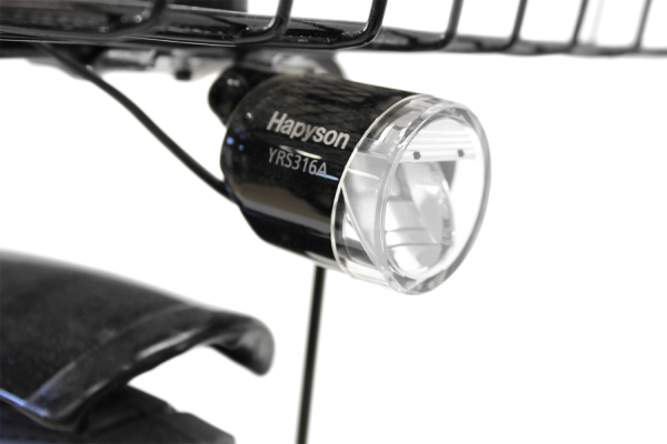 自動点灯LEDライト搭載で安心