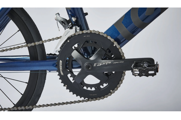 ダブルギアクランクで自由度アップ