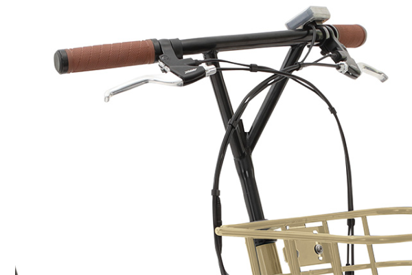 一体型の楽なハンドルバー