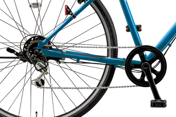 便利な外装6段変速