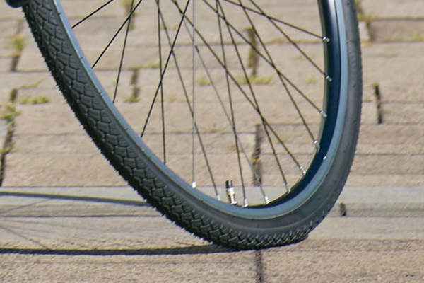 700×38Cタイヤの安定感