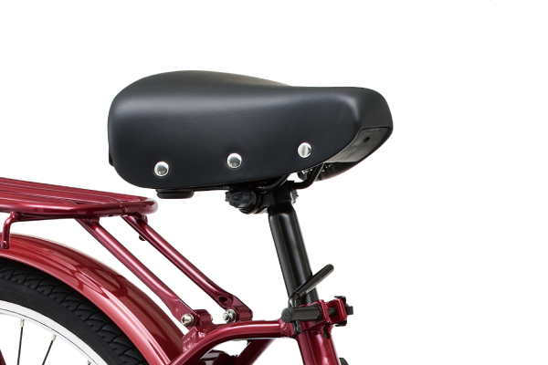 スタンドが立てやすいワイドテリーサドル