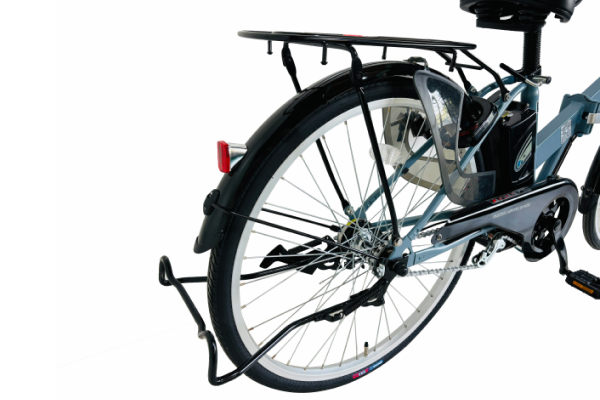 防犯対策としての後輪錠