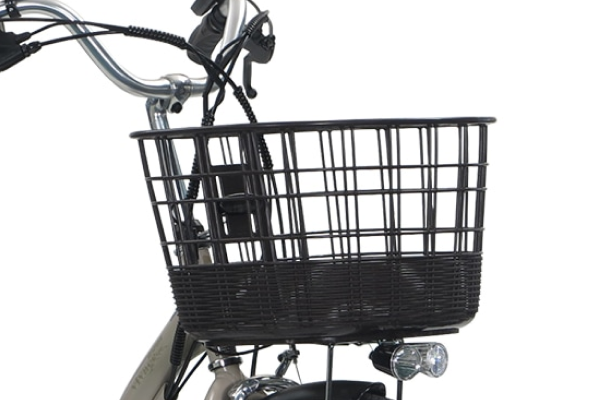 荷物が安心な樹脂バスケット