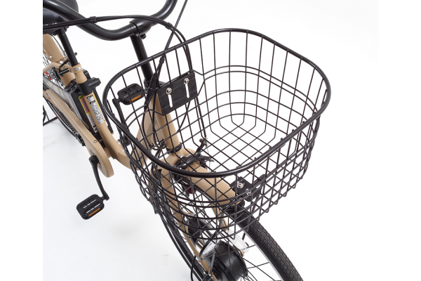 利便性抜群の前かご