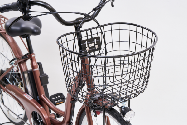 荷物がたっぷり入る前かご