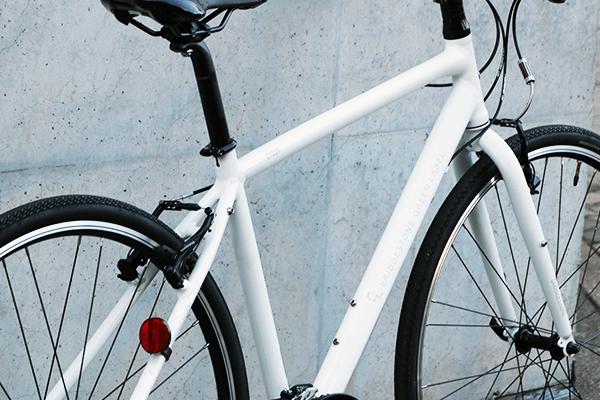 軽量なアルミフレーム