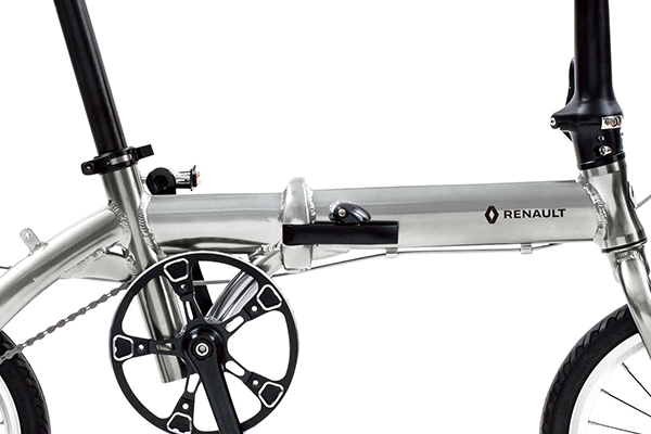 アルミバテッドフレームの採用