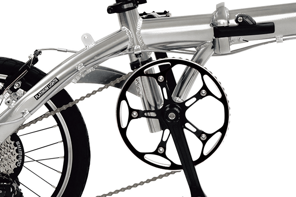 軽量化されたクランクでパフォーマンス向上